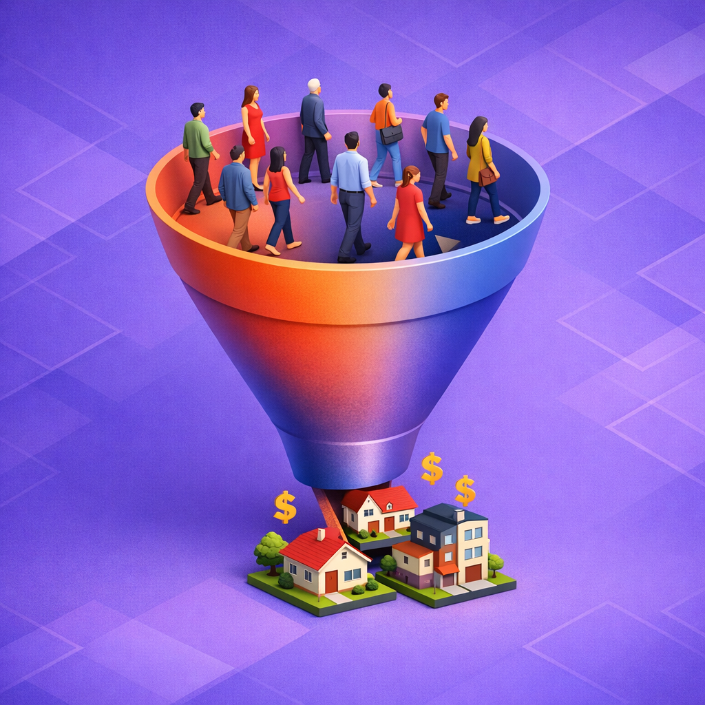 Como Construir um Funil de Leads Imobiliário com Dados e Automação