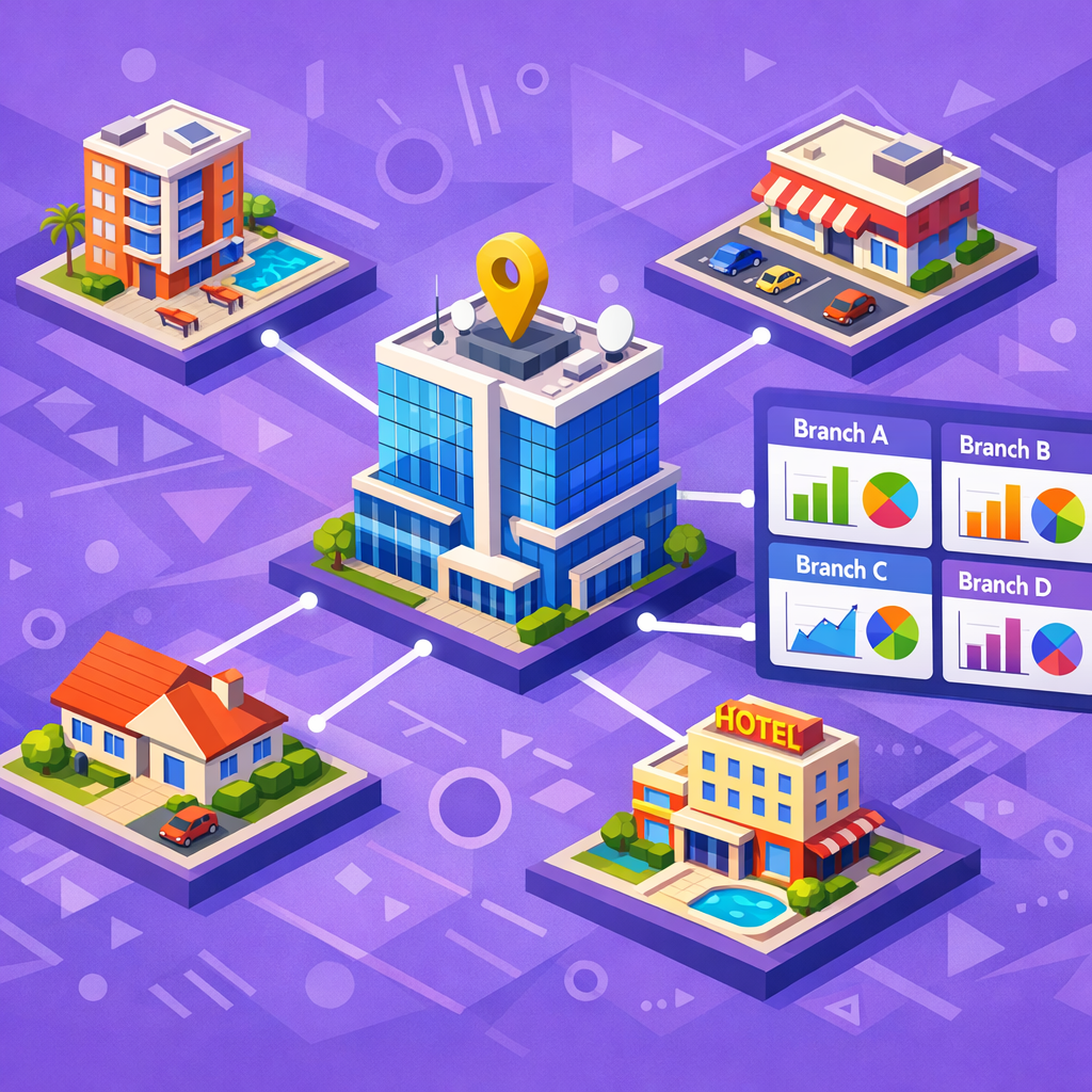 Sistema Multi-Empresa: Como Gerir Grupos e Franquias Imobiliárias em 2026